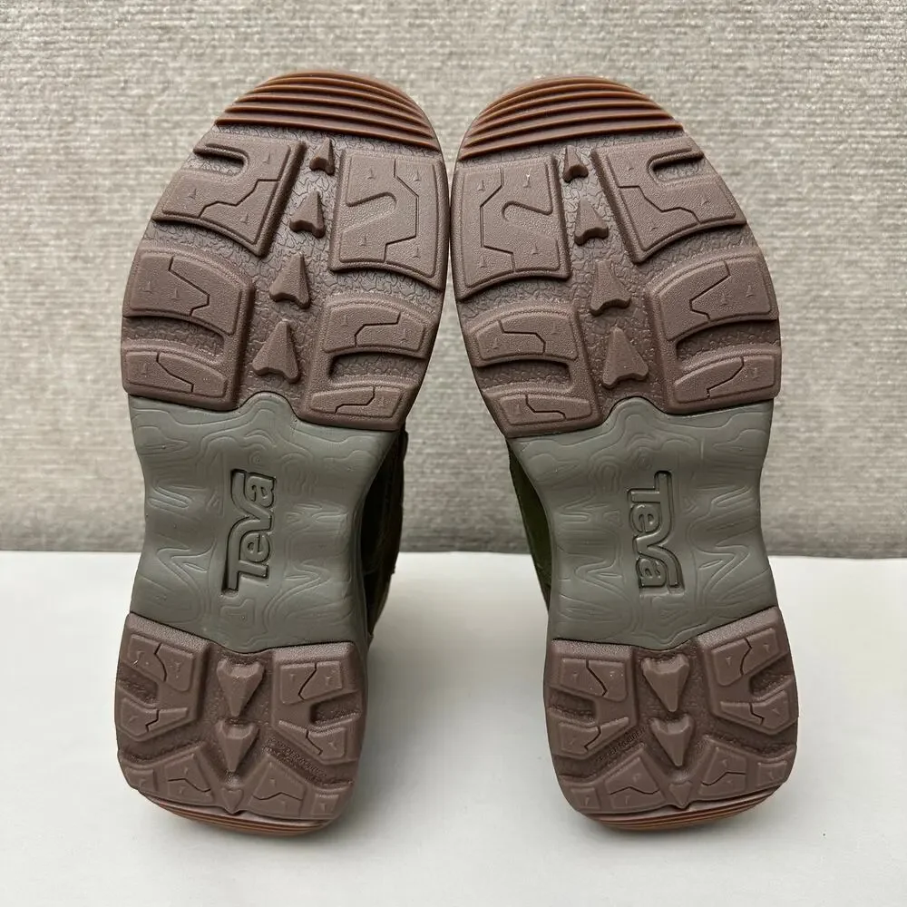 Teva Geotrecca RP Waterproof Trail Hiker Boots Dark Olive Desert Taupe Men’s 8